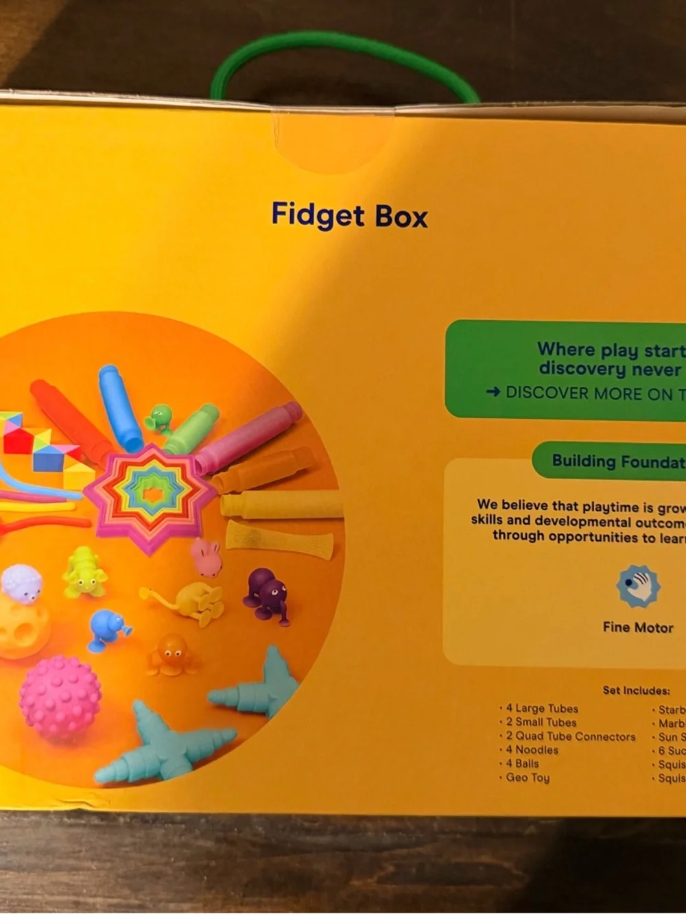 Fidget Box Kids Toy Set - Multicolor Sensory Play